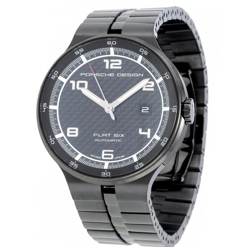 Review Porsche Design Flat Six P'6350 Calendar Automatic 6350.43.04.0275 watch for sale